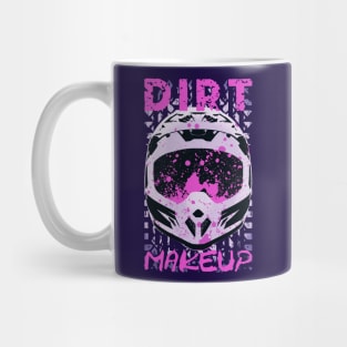 Dirt Makeup | Dirt Bike Graphic Design Mug